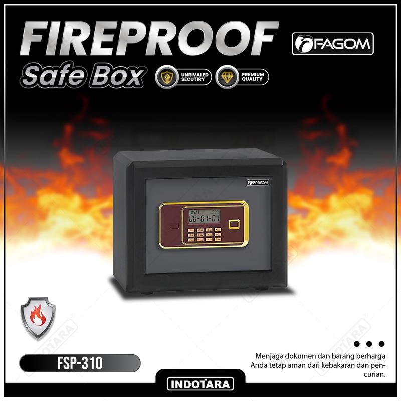 Kotak Brankas FAGOM Fireproof Safe Box Digital Lock - 3D Series