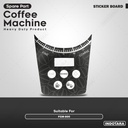 Sticker Board For Ferratti Ferro Coffee Grinder Machine FGM-800