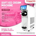 Tomori Mesin Soft Es Krim Slim Body TIM-ST16ERLW Table Top