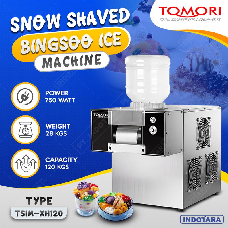 Mesin Pembuat Es Salju Bingsoo / Tomori Ice Snow Maxer Bingsoo 750W