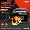 Laser Hand Held Optical Fiber Marking Machine 30W - Pontax
