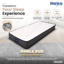 Kasur Spring Bed IN A BOX Hanka (Bonnell Soft) - FREE Bantal