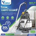 Valter Vacuum Heavy Duty Steam Multifunggsi untuk Karpet, Sofa, Kasur, Tirai, Kursi Mobil