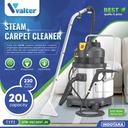 Valter Vacuum Heavy Duty Steam Multifunggsi untuk Karpet, Sofa, Kasur, Tirai, Kursi Mobil