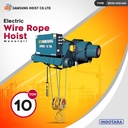 Electric Wire Rope Hoist 10 Ton Samsung Hoist SD10