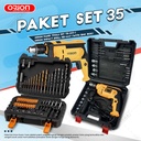 Paket Set 35 - Impact Drill HD-6617 - Hand Tools TR-003-1