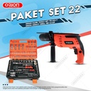 Paket Set 22 - Impact Drill HD-6622P - Hand Tools TR-006-7