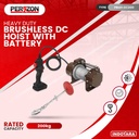 Perzzon Brushless Hoist With Battery Dengan Berbagai Kapasitas Angkut
