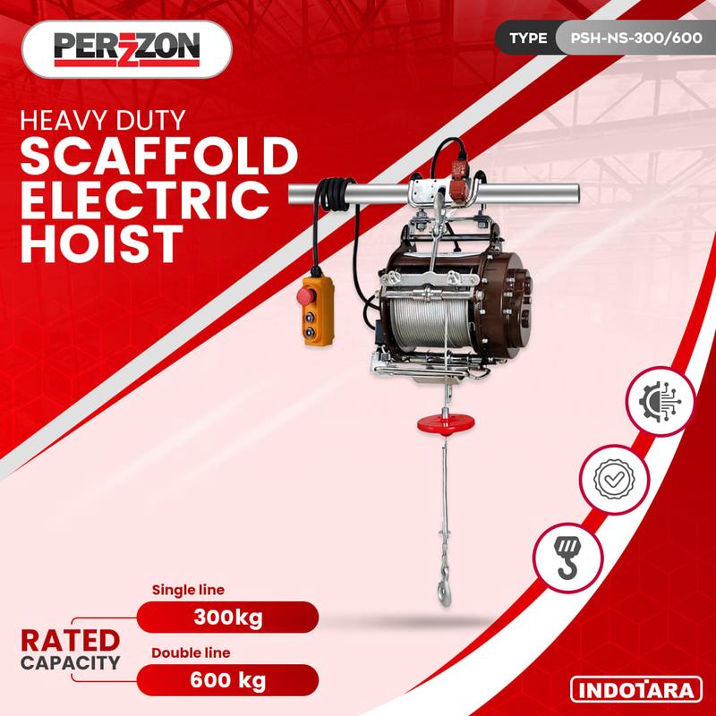 Perzzon Scaffold Hoist Dengan Berbagai Kapasitas Angkut
