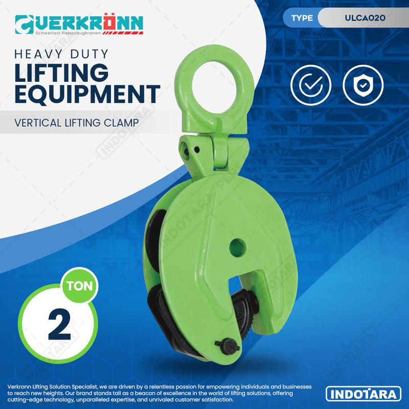 Verkronn Lifting Clamp Hook Vertikal / Alat Angkat Plat - Verkronn