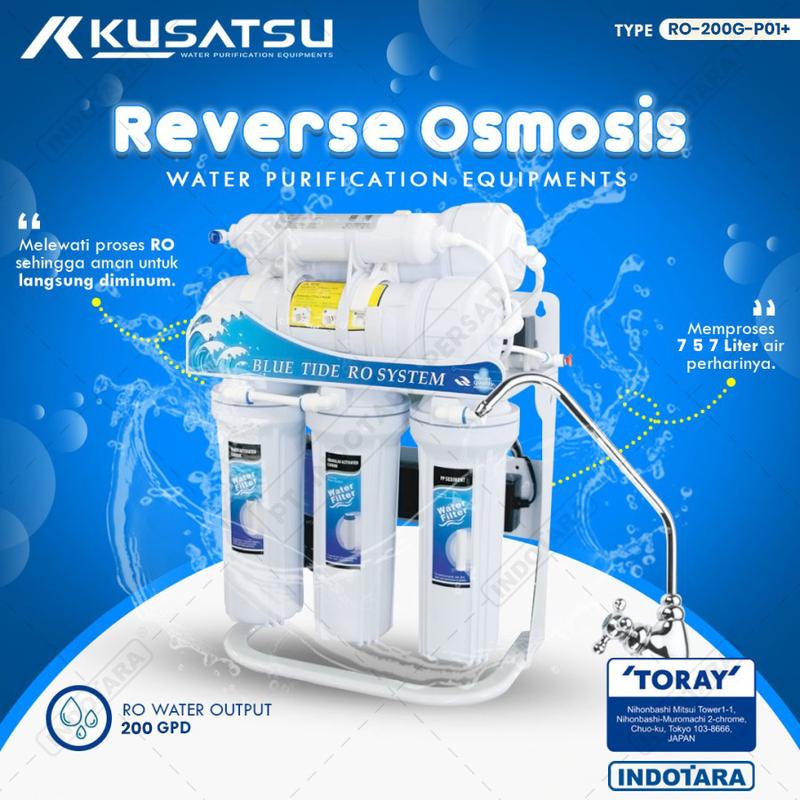 Reverse Osmosis System RO-200G-P01+ 757L With Auto Flush - Kusatsu