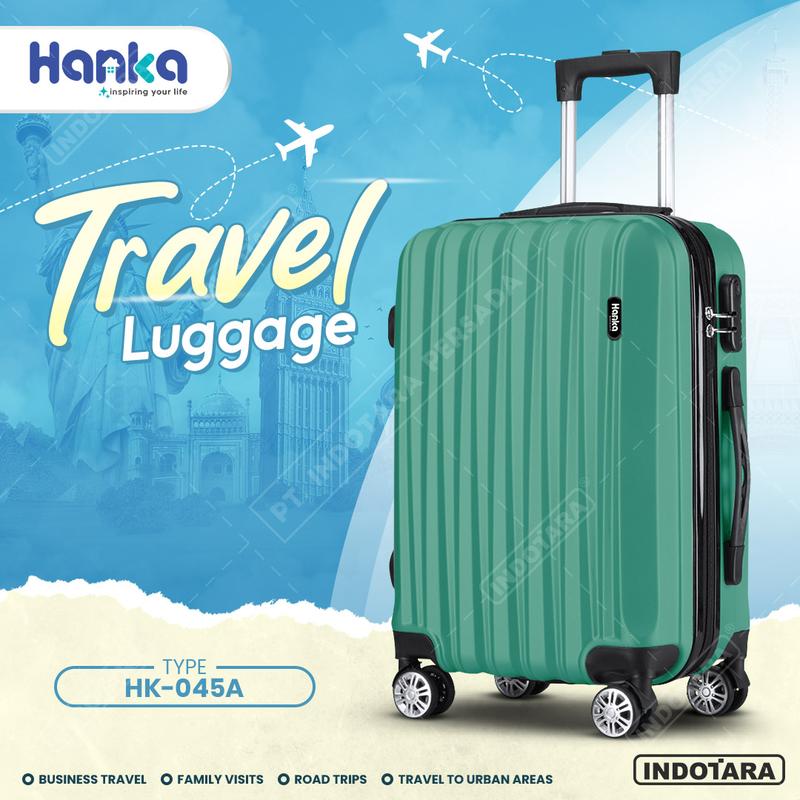 Koper 20, 24, 28 Inch Hanka - Koper ABS Koper Bagasi Koper Kabin