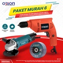 Paket Murah 6 - Gerinda Tangan HG954 - Mesin Bor Tangan HD6601