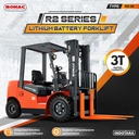 BOMAC LITHIUM BATTERY FORKLIFT 3T, RE30-SLBR2C - STANDART LIFT 3M