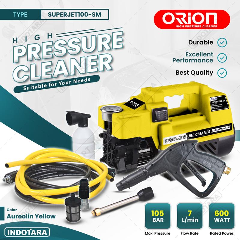 Alat steam cuci motor & mobil Jet Cleaner - Orion SUPERJET100SM Silent