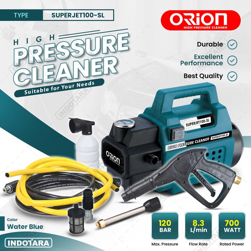 Alat steam cuci motor & mobil Jet Cleaner - Orion SUPERJET100SL Silent