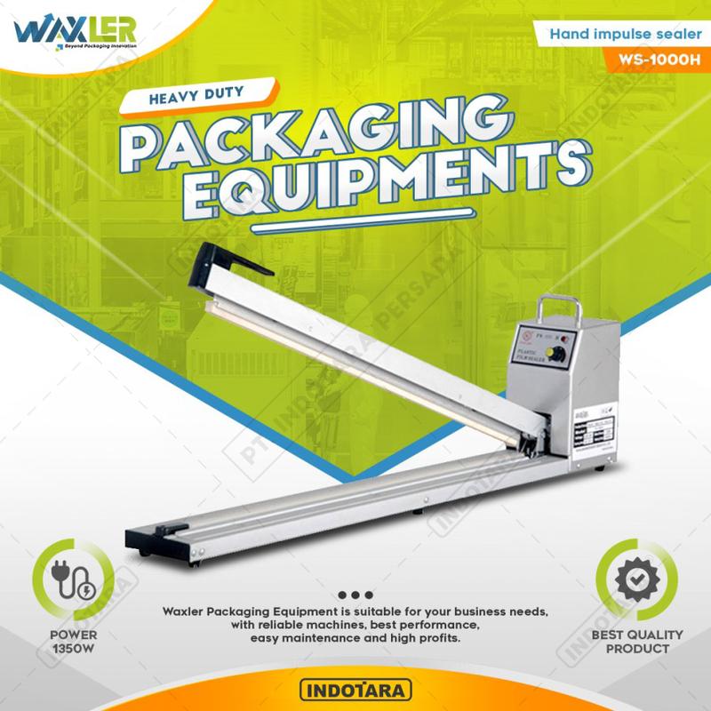 Waxler WS 1000H Impulse Sealer Press Plastik Pengemas Makanan