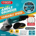 Mesin Gerinda Tangan 4 1/2 Inch / Angle Grinder Orion 4 1/2 Inch - HG9523