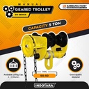 Manual Geared Trolley Troli Katrol Manual 5 Ton Samsung SG-50