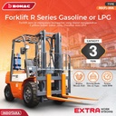 Bomac Forklift Gasoline Dan LPG 3 Ton - RGP30A-NK25