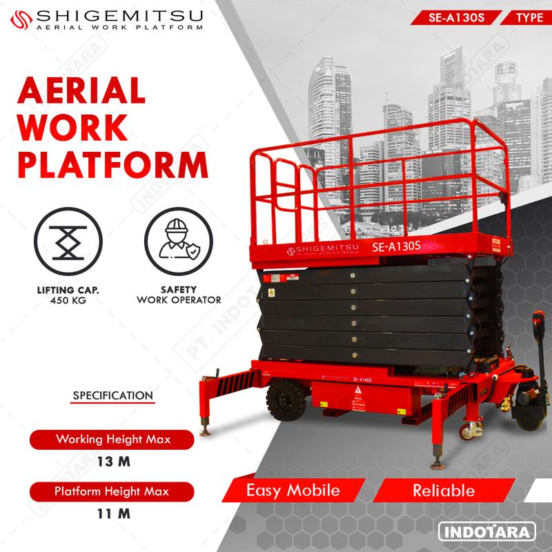 Tangga Elektrik - AUXILARY DRIVE SCISSOR LIFT SE-A130S DC