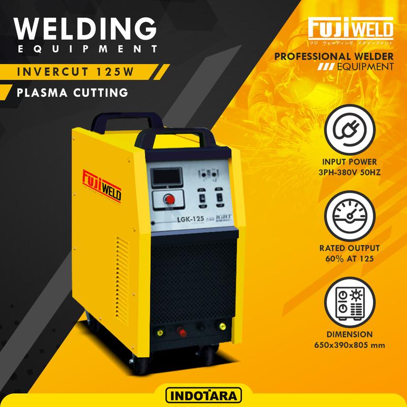Mesin LAS Fujiweld 3PHASE INVERCUT 125W