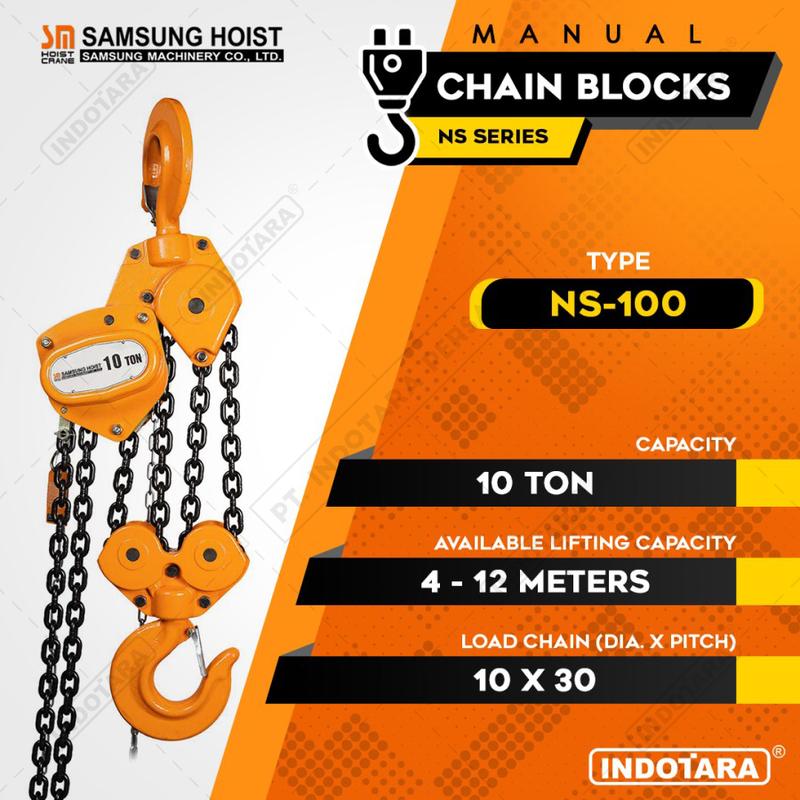 Manual Chain Block Samsung Cap NS100