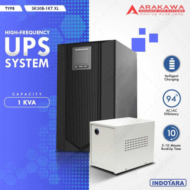 UPS ARAKAWA ON-LINE SK30B 1KVA XL