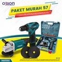 Paket Murah 57 - Gerinda Tangan HG9060 - Mesin Bor Tangan CD6650