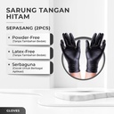 ANIKI Sarung Tangan Hitam 100pcs / Detailing Gloves