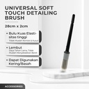 ANIKI Universal Soft Touch Detailing Brush / Interior / AC / Emblem