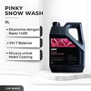 ANIKI Pinky Snow Wash 5L - Sabun Cuci Mobil Motor / Foam Spray