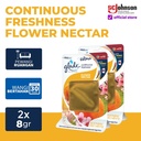 (Twin Pack) Glade Continue-Freshness Flower Nectar 8gr