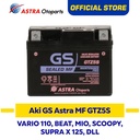 Aki Motor GS ASTRA Kering MF GTZ5S Beat, Vario, Scoopy, Mio, Spacy,