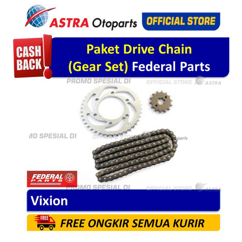 Paket Drive Chain Federal Parts Vixion