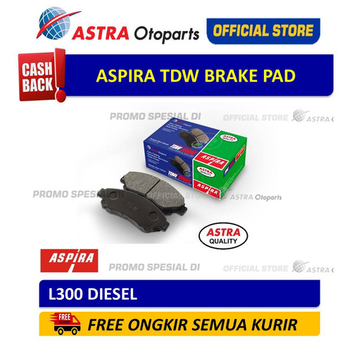 Brake Pad Aspira TDW untuk Mobil: L300 DIESEL