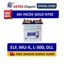 Aki Mobil Incoe Gold INGO-N70Z ELF, MU-X, L-300, DLL