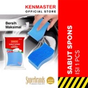 Kenmaster Busa Scrub KM-13S / Busa Spons Cuci Piring / Scrub Sponge / Sabut Spons - BUSA054