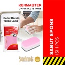 Kenmaster Busa Scrub KM-91 / Busa Spons Cuci Piring / Scrub Sponge / Sabut Spons - BUSA052