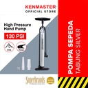Kenmaster Pompa KM-4932 Tabung Silver / Pompa Sepeda / Pompa Balon Serbaguna