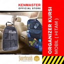 Organizer Kursi Mobil / Penyimpanan Jok Mobil Belakang Hitam