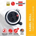 Kabel Roll Brennenstuhl Comfort Line CL-S 4 Lubang 3 Meter - KBRL049