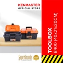 Kenmaster Tool Box Plastik B400 / Tool Box Jumbo / Toolbox Jumbo / Toolbox Plastik / Tempat Penyimpanan Perkakas / Tempat Penyimpanan Multifungsi - Kotak Perkakas - Kotak Serbaguna - Kotak Peralatan