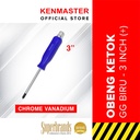 Kenmaster Obeng Ketok Gg Biru 3 Inc (+)  - OBEH061