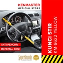 Kenmaster Kunci Stir Mobil 6622 / Kunci Stir Pengaman Mobil / Kunci Setir Mobil / Safety Lock Car Steer