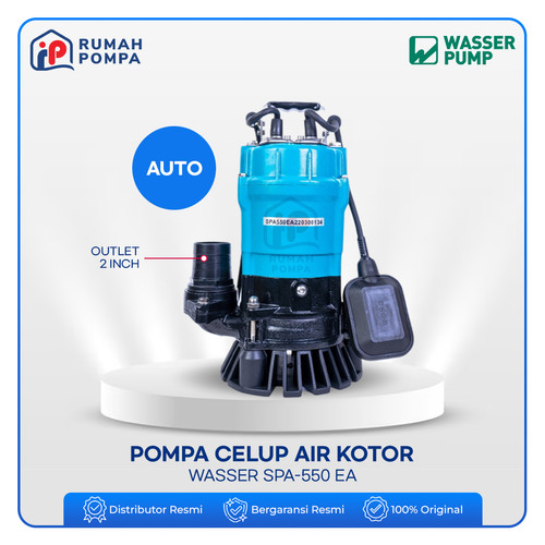 Pompa Celup Air Kotor Kolam Ikan Wassser Spa 550 EA