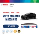 Bosch H250 Rear Wiper Belakang Mobil Mazda CX3 Size 10 Inci