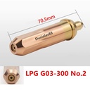 1pcs Cutting Tip Nozzle G03-300 Mata Potong Las Blender Propana Oxy No.1 No.2 No.3