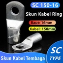 Skun kabel SC150-16 baterai scun kabel konektor tembaga aki audio
