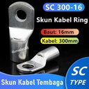 Skun kabel SC300-16 baterai scun kabel konektor tembaga aki audio